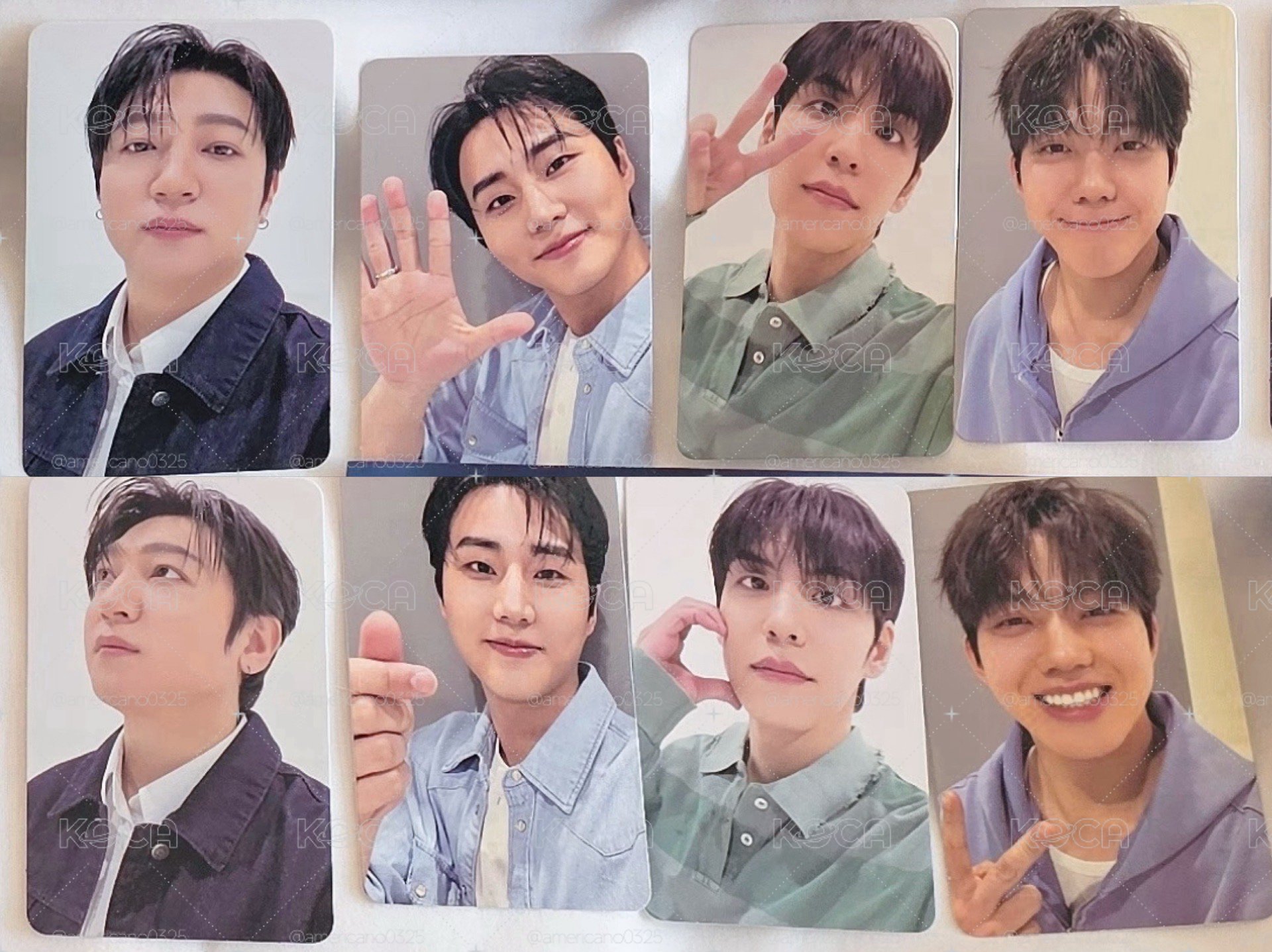 釜山入場卡Day1+Day2 🐻🦊🐰🐶個人set