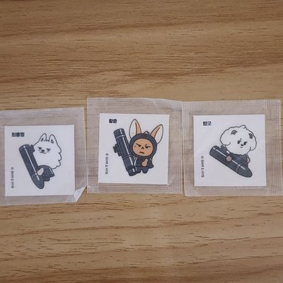 現貨 CU 角巴兔貼紙 勇猛 黃春 栗嘻