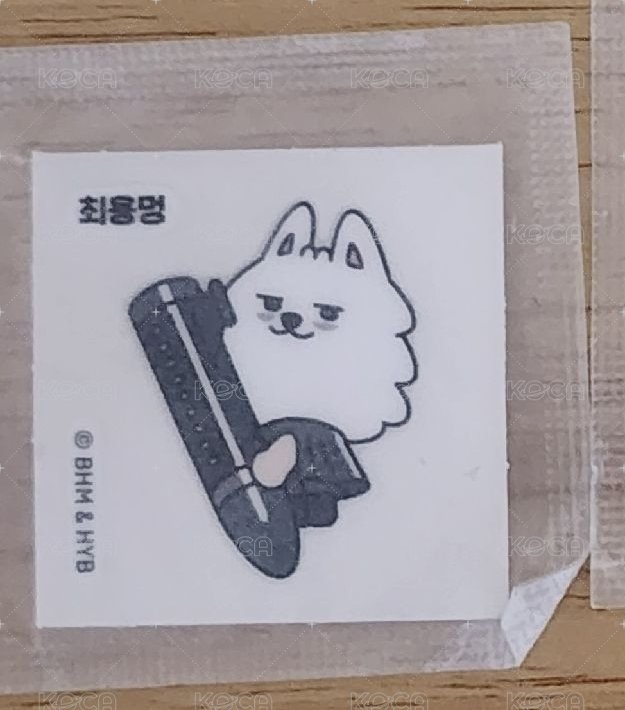 現貨 CU角巴兔 勇猛 貼紙