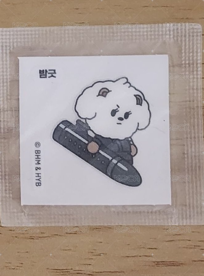 現貨 CU角巴兔 栗嘻 貼紙