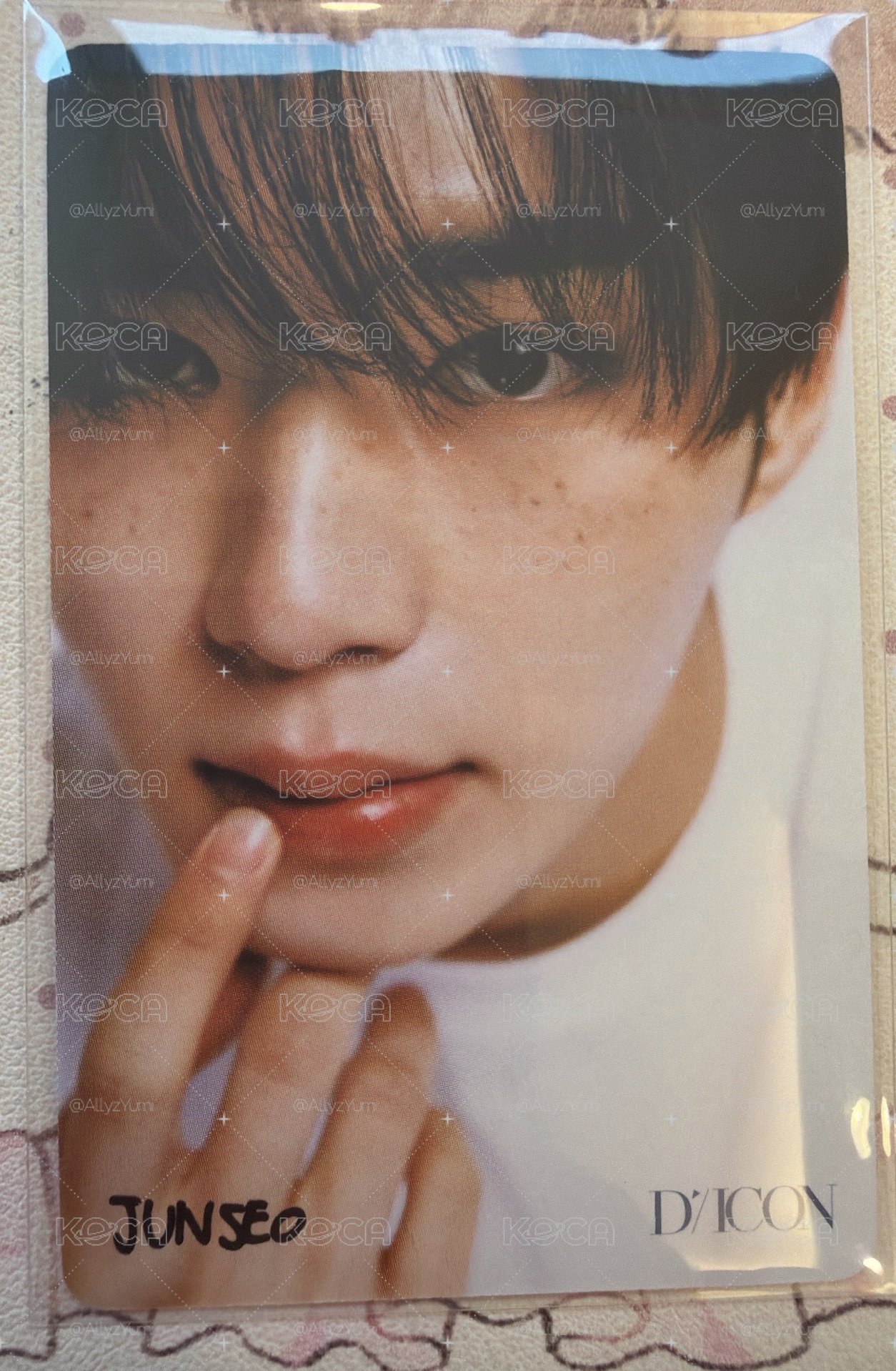 D社 A-TYPE 雜誌卡 個人資料卡