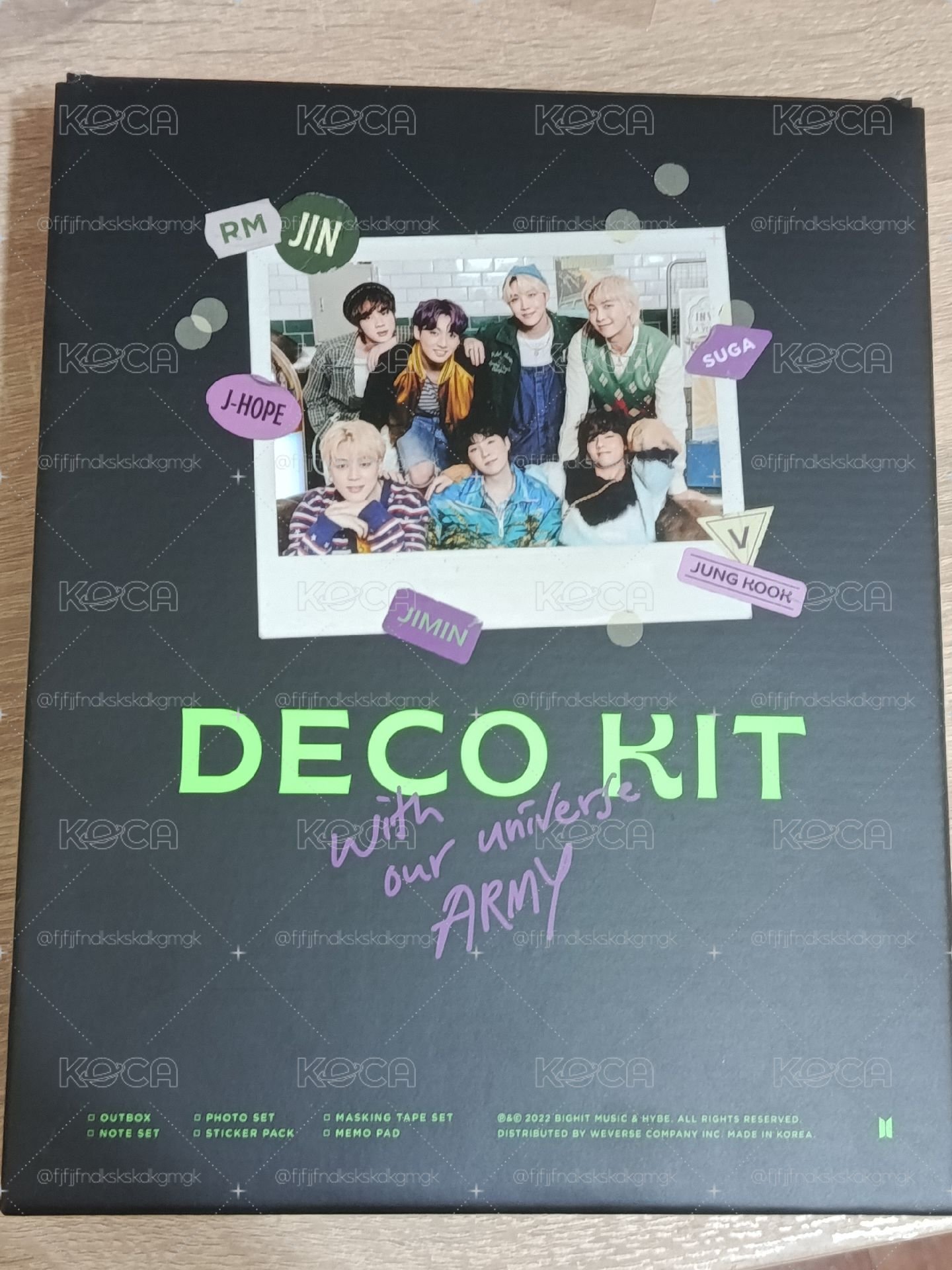 deco kit文具組