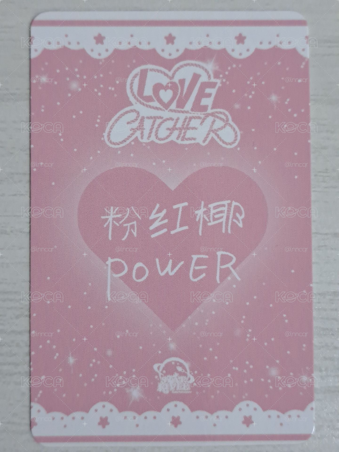 迷五 sr 預售 特典卡 椰 粉紅椰Power