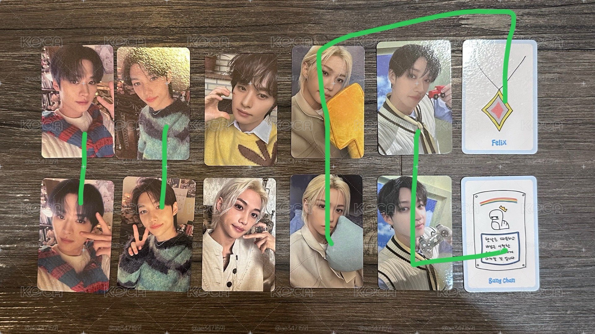 straykids會員禮小卡