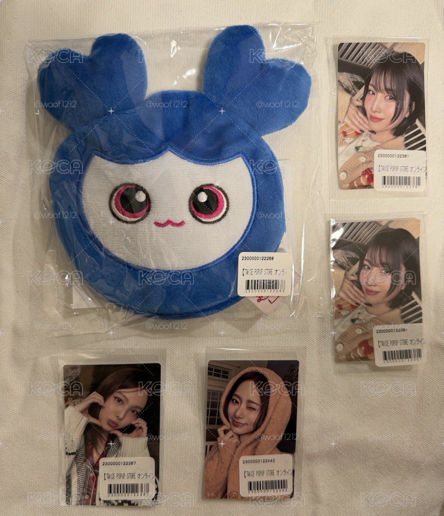 TWICE 冬日一番賞 子瑜暖暖包 貼紙