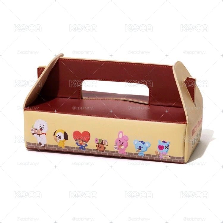 BT21 / 日本限定 Take a Break系列 紙巾盒 抽取式衛生紙收納盒
