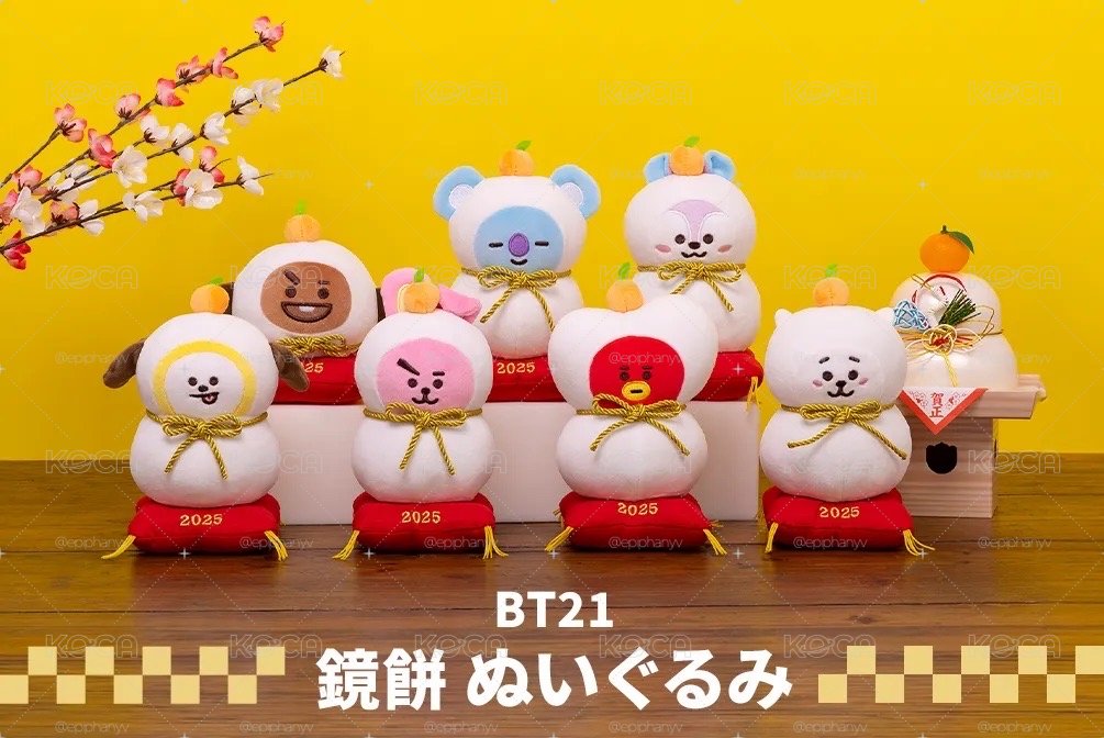 COOKY / 日本限定 新年系列 鏡餅玩偶