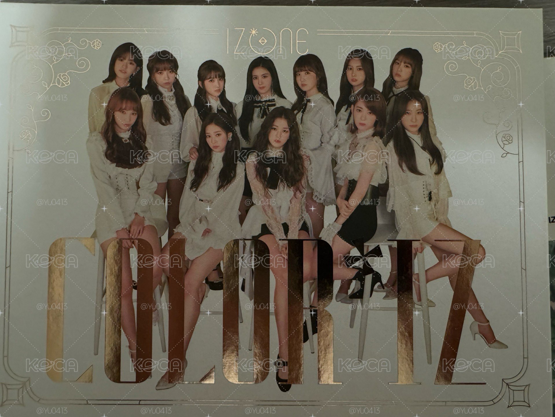IZ*ONE 《COLOR*IZ》ROSE版 空專