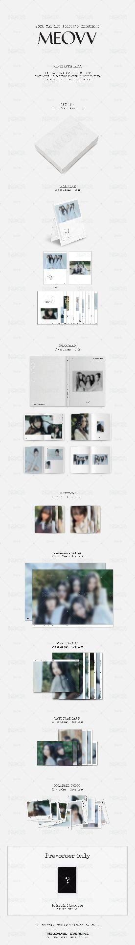 2026 MEOVV season's greetings 未拆年曆 含首批拍立得