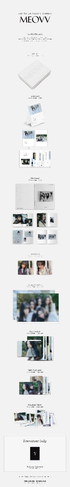 2026 MEOVV season's greetings 未拆年曆 含首批拍立得