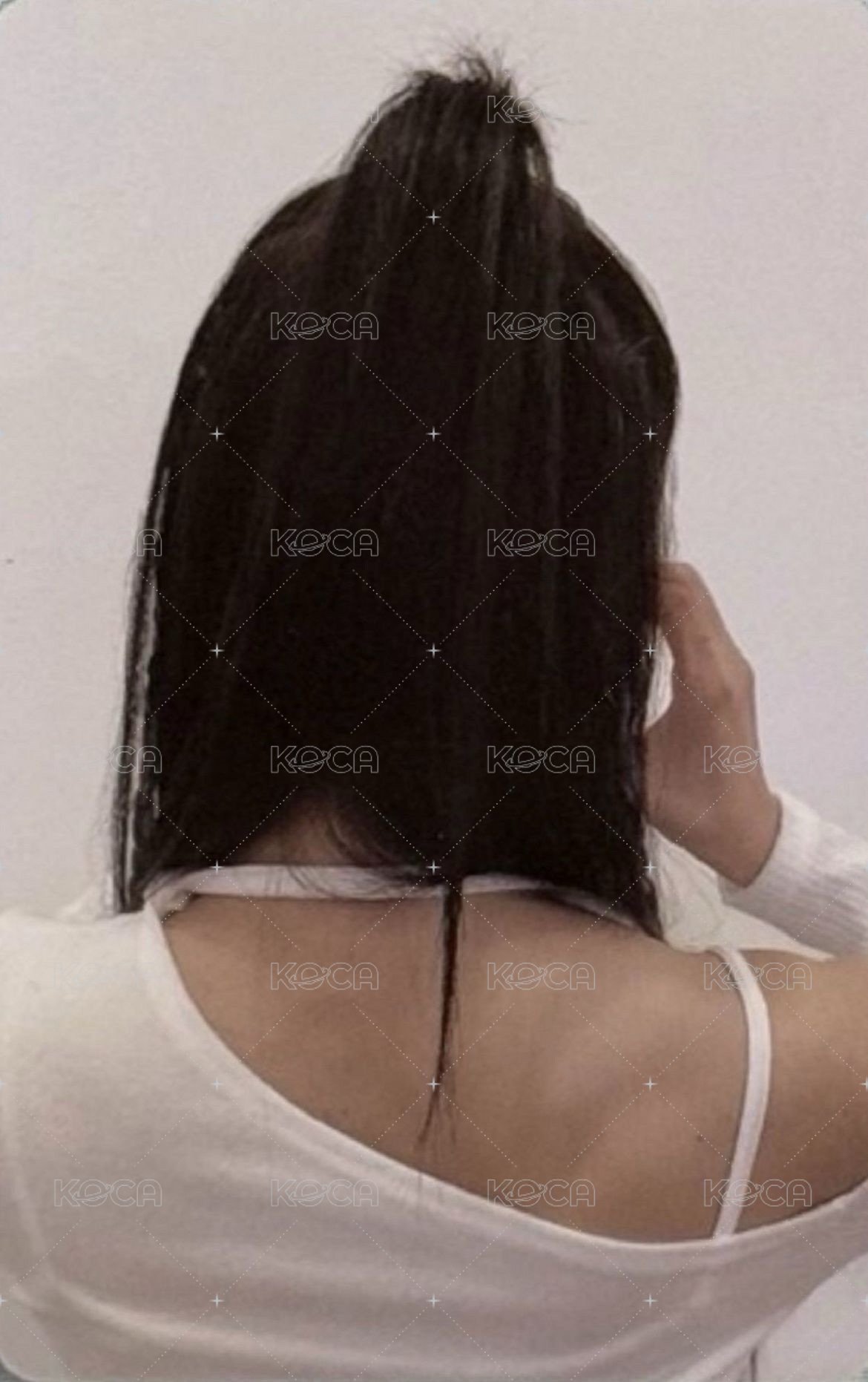 迷你四 專輯卡 雙面卡 背面