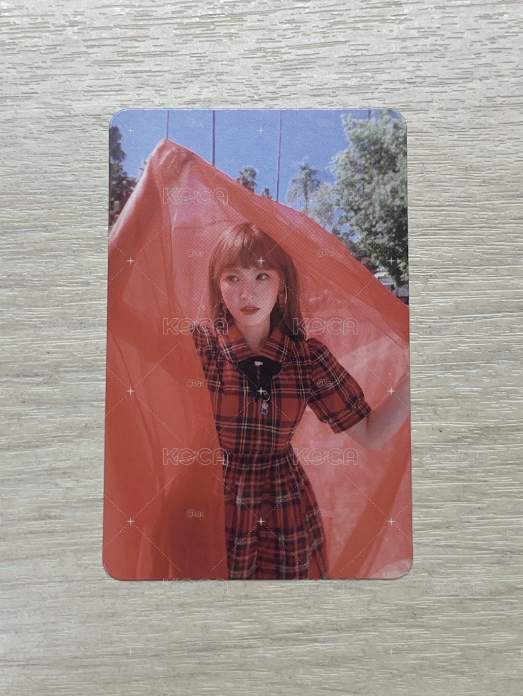 Red Velvet Wendy Peek-A-Boo 專輯卡 