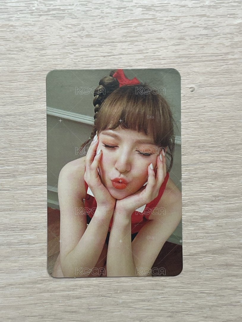 Red Velvet Wendy Russian Roulette專輯卡
