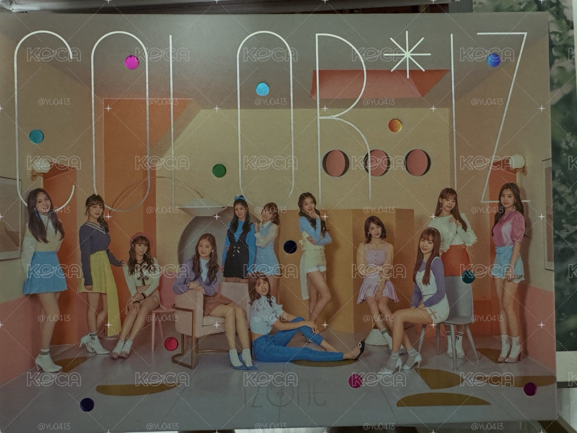 IZ*ONE 《COLOR*IZ》COLOR版本空專 