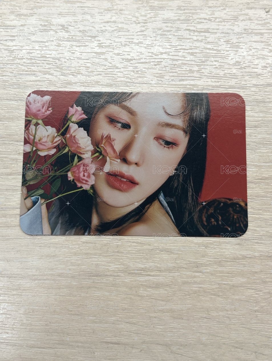 Red Velvet Wendy Bloom 小卡