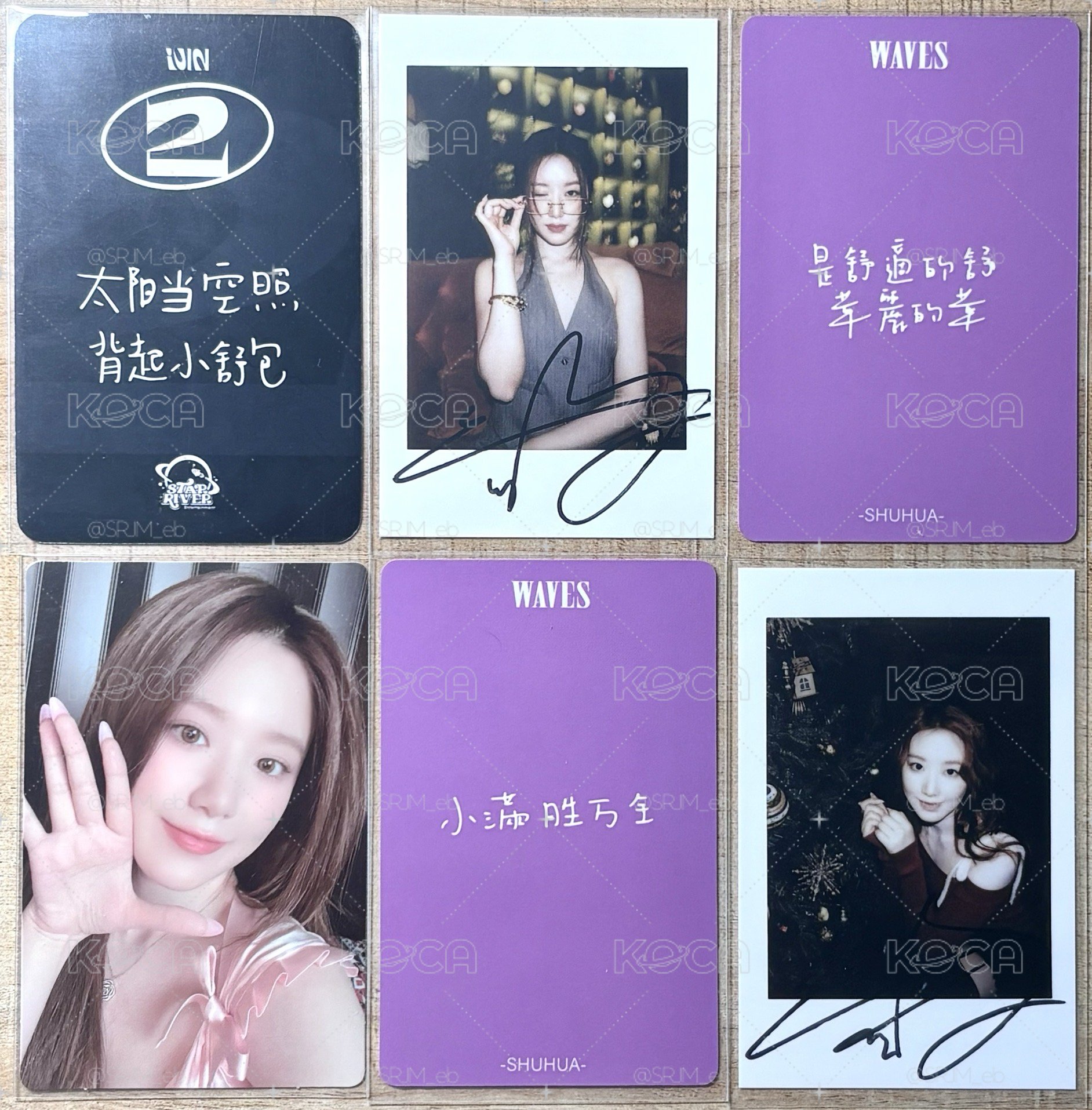 舒華｜中文卡背小盤