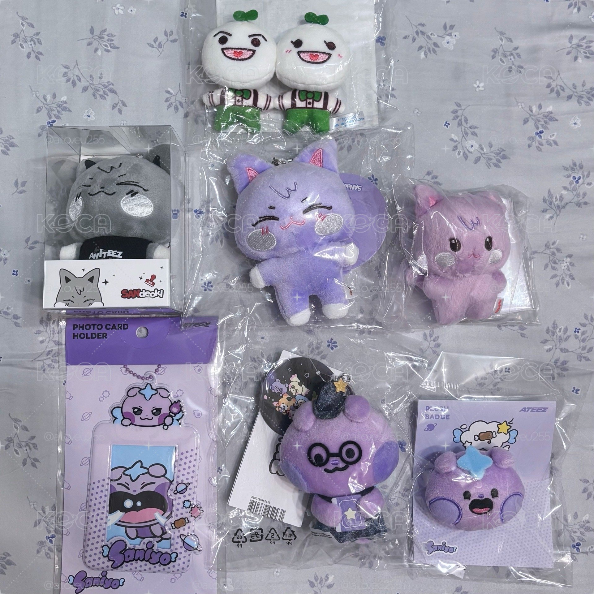 💜傘 娃娃盤