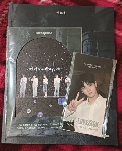 txt 空專 演唱會回憶錄 act:lovesick 配置如圖二 有寫真 qr已掃