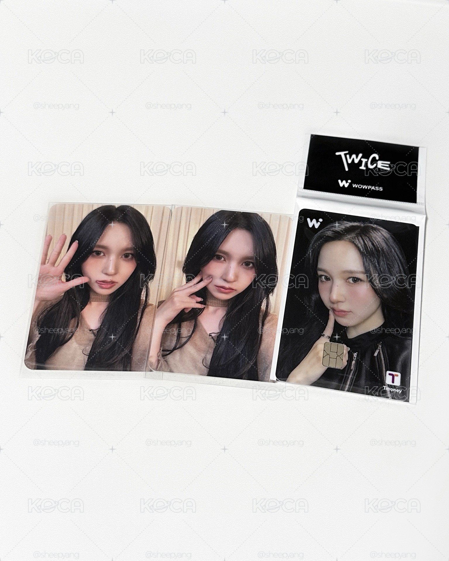 TWICE｜Mina Wowpass交通卡+隨機卡