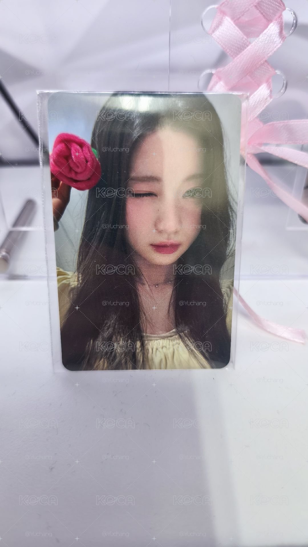 全新未拆拿花角🌸 超級美的一張~