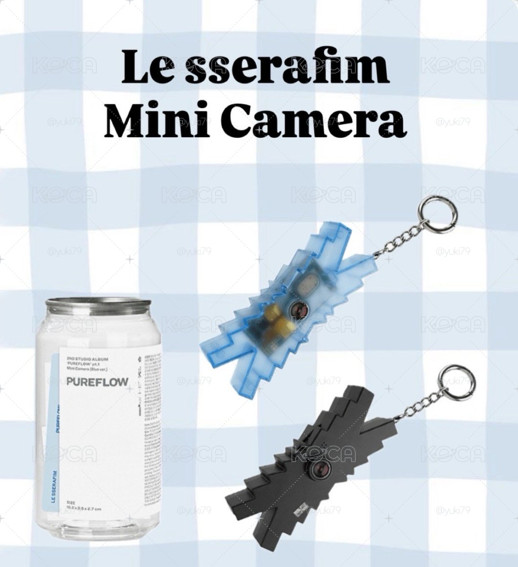 Le sserafim mini camera