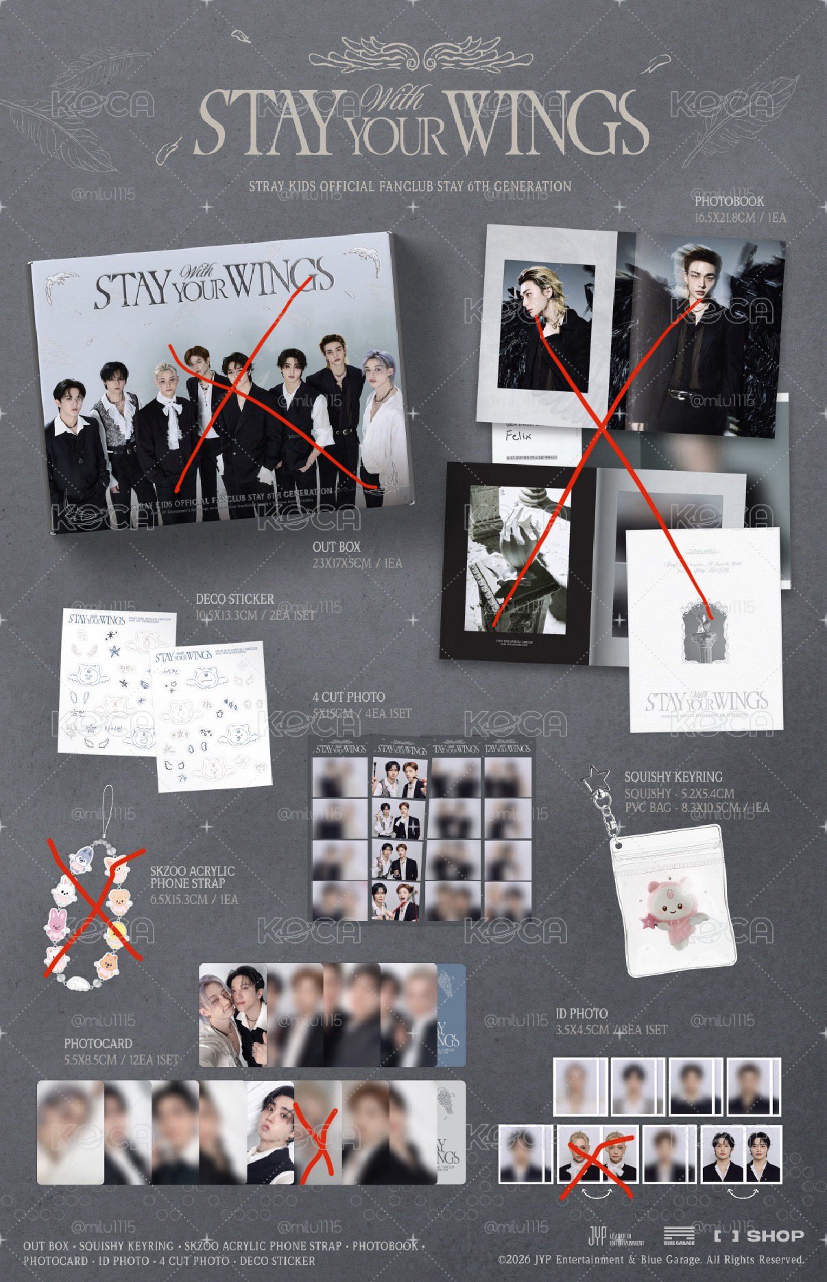 SKZ 6期會員禮 會員禮 