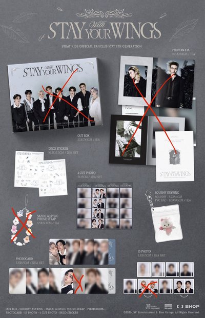 SKZ 6期會員禮 會員禮 
