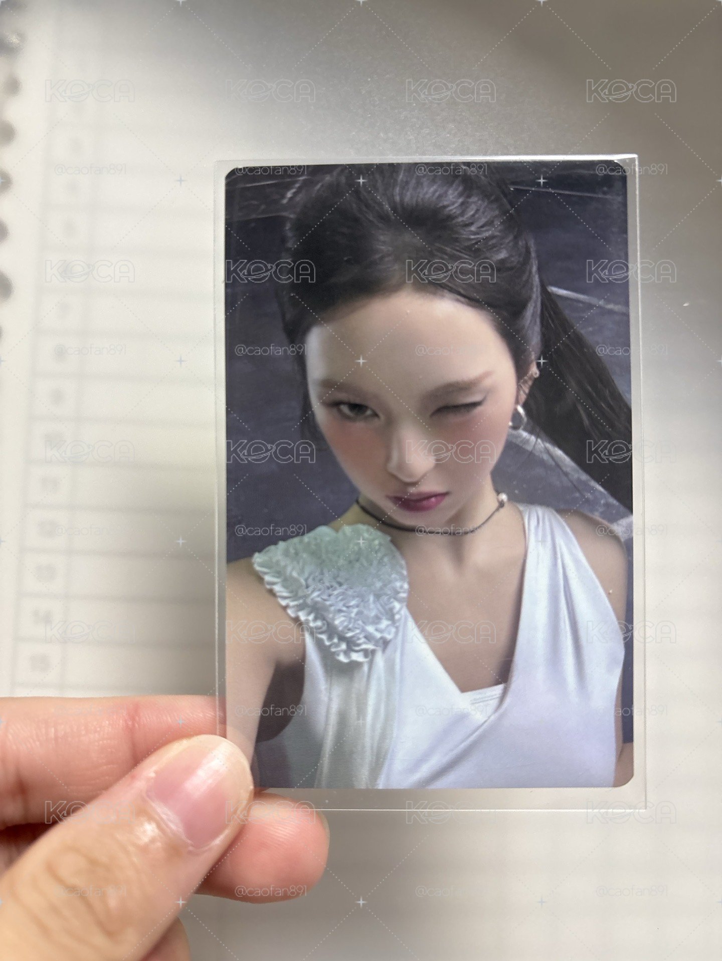一週年寫真書 yg 線上 特典卡 b ver 柒