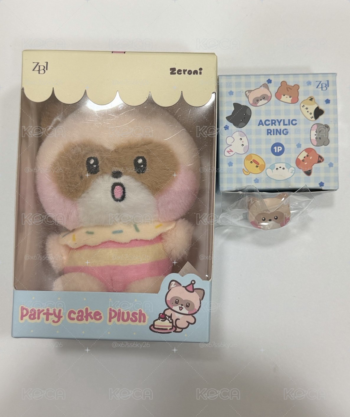 蛋糕hanini+小戒指
