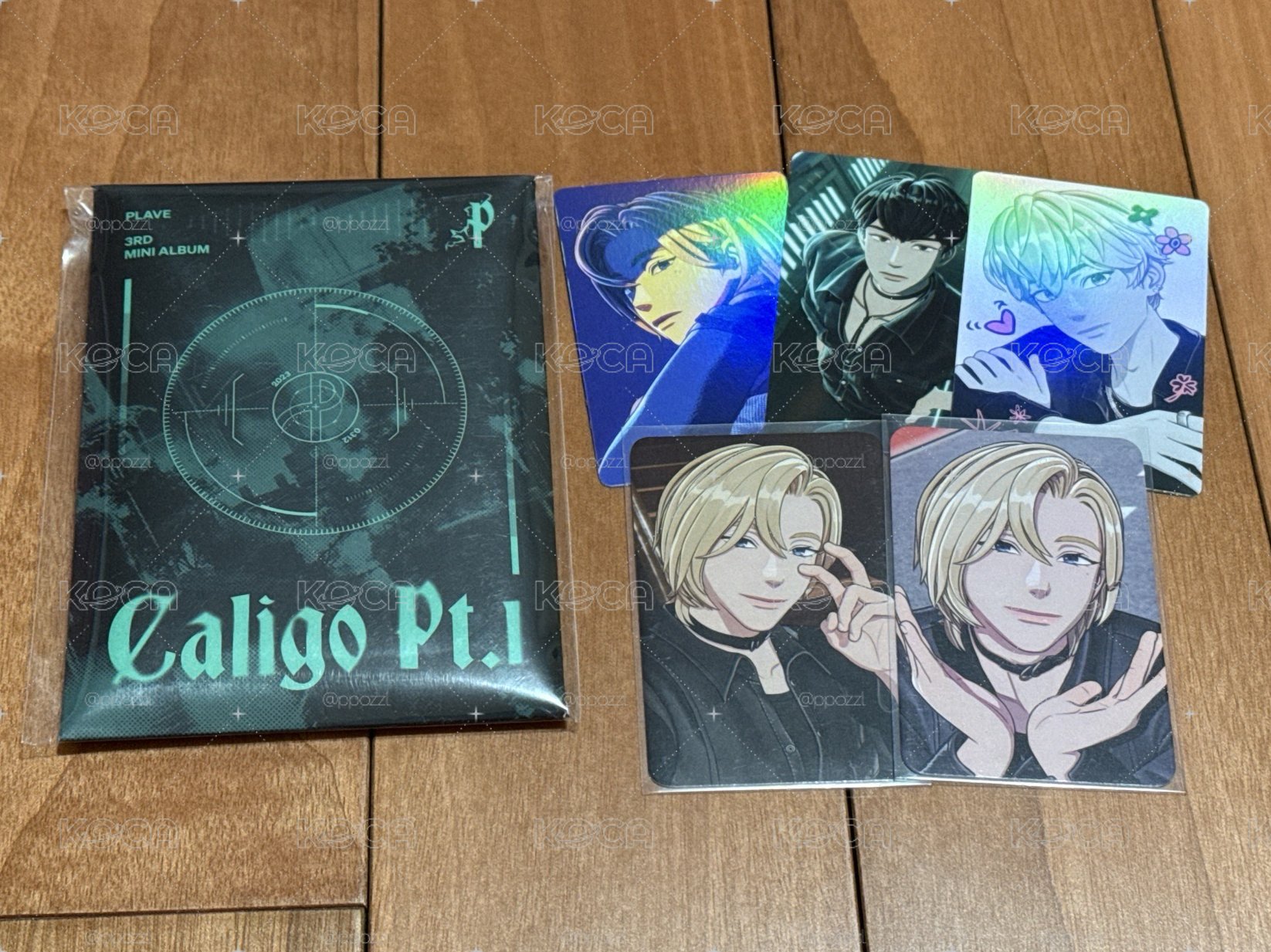 PLAVE 迷你三輯 Caligo Pt.1 諾亞 whosfan k4特典
