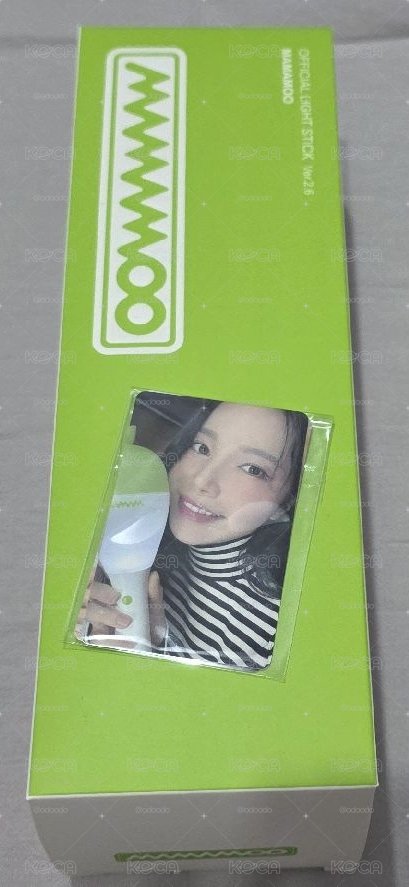 現貨 特典小卡一套 全新 木木棒 2.6 MAMAMOO 應援手燈