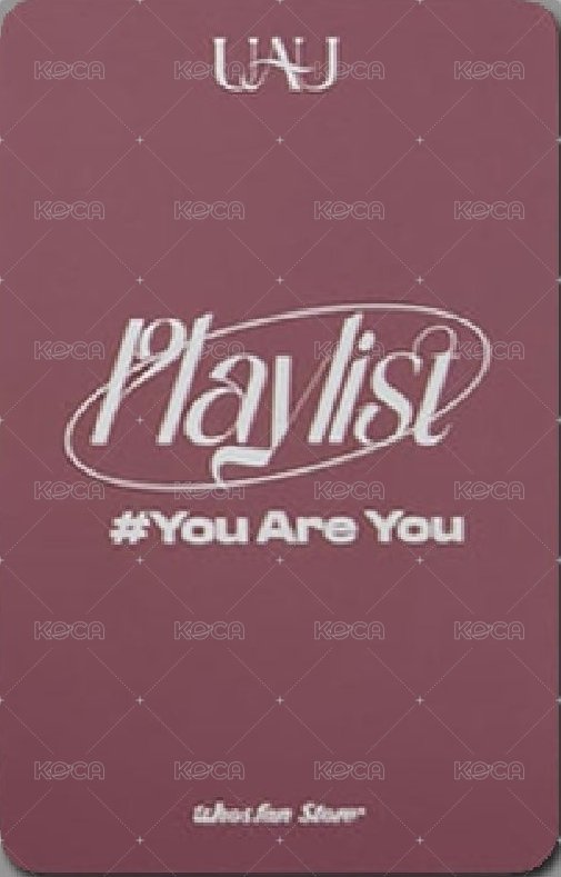 迷你一輯 wf 3.0 簽售卡 Plump cheeks ver. 背面