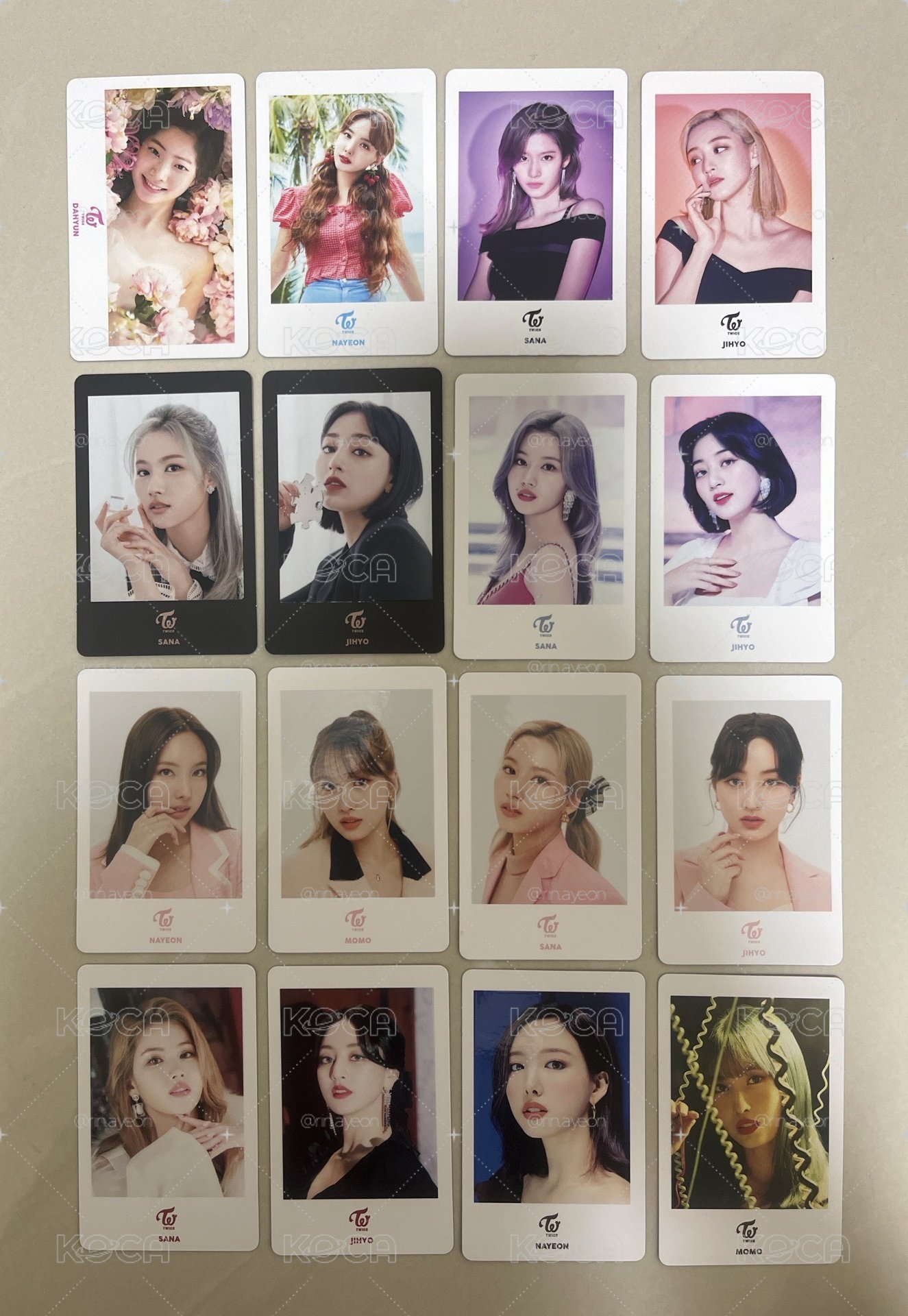 Twice 日本小卡組