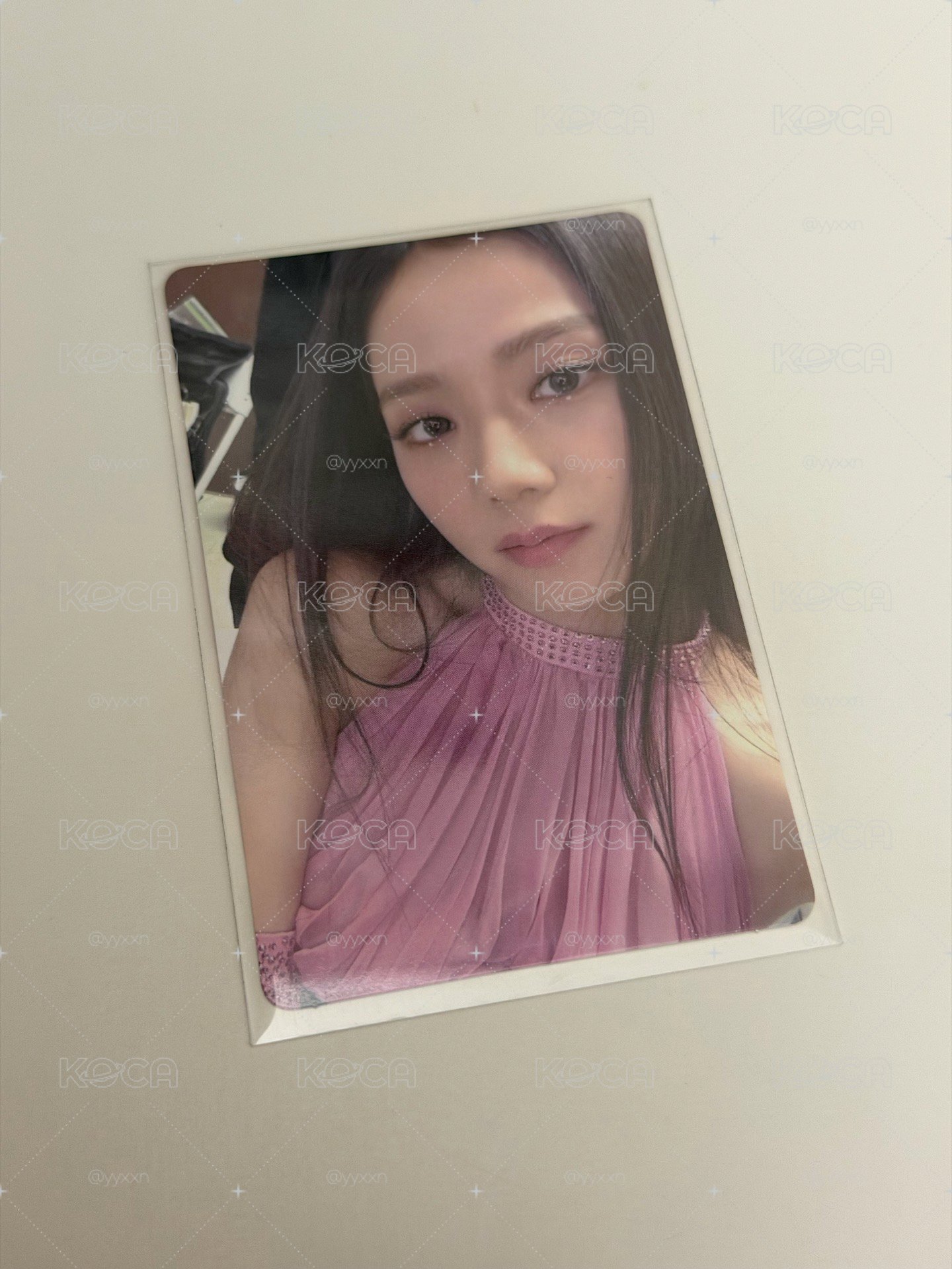 Jisoo ME YG線上簽售卡