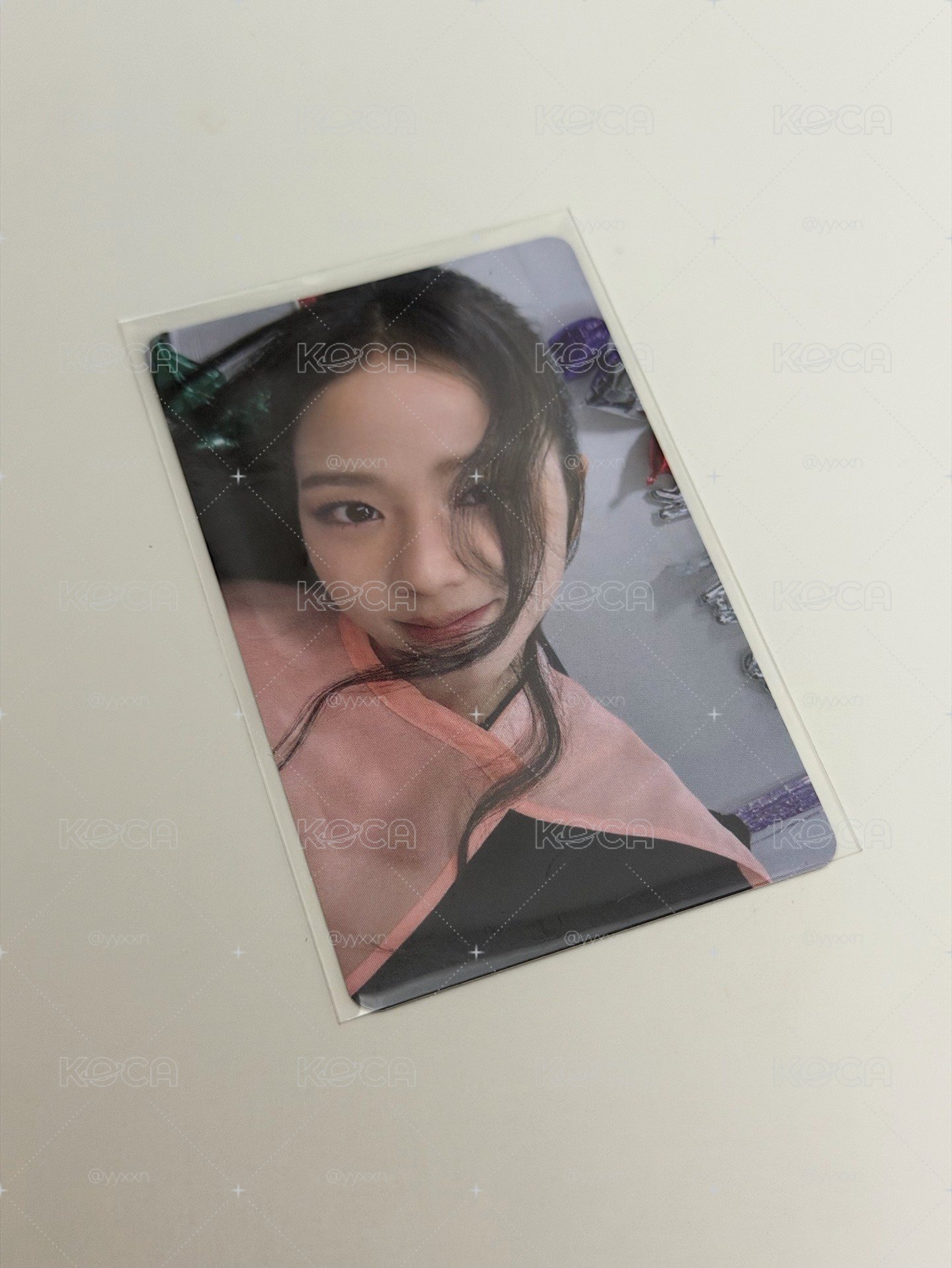 Jisoo ME 簽售卡weverse