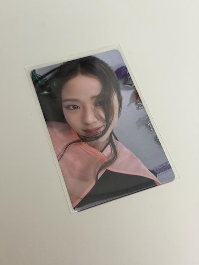 Jisoo ME 簽售卡weverse