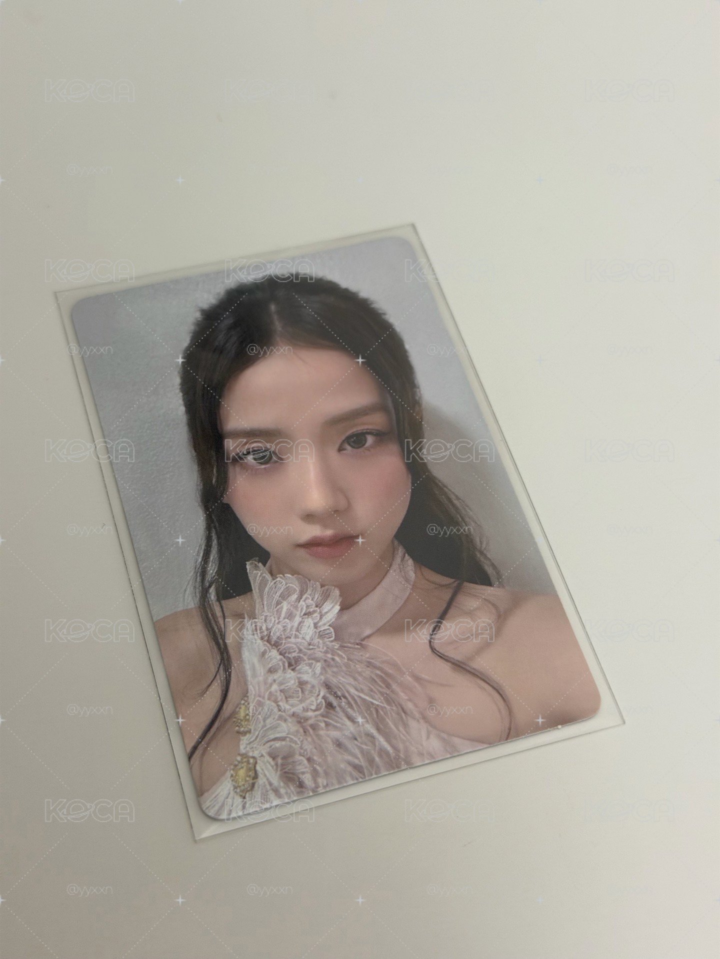 Jisoo ME YG線下應募卡