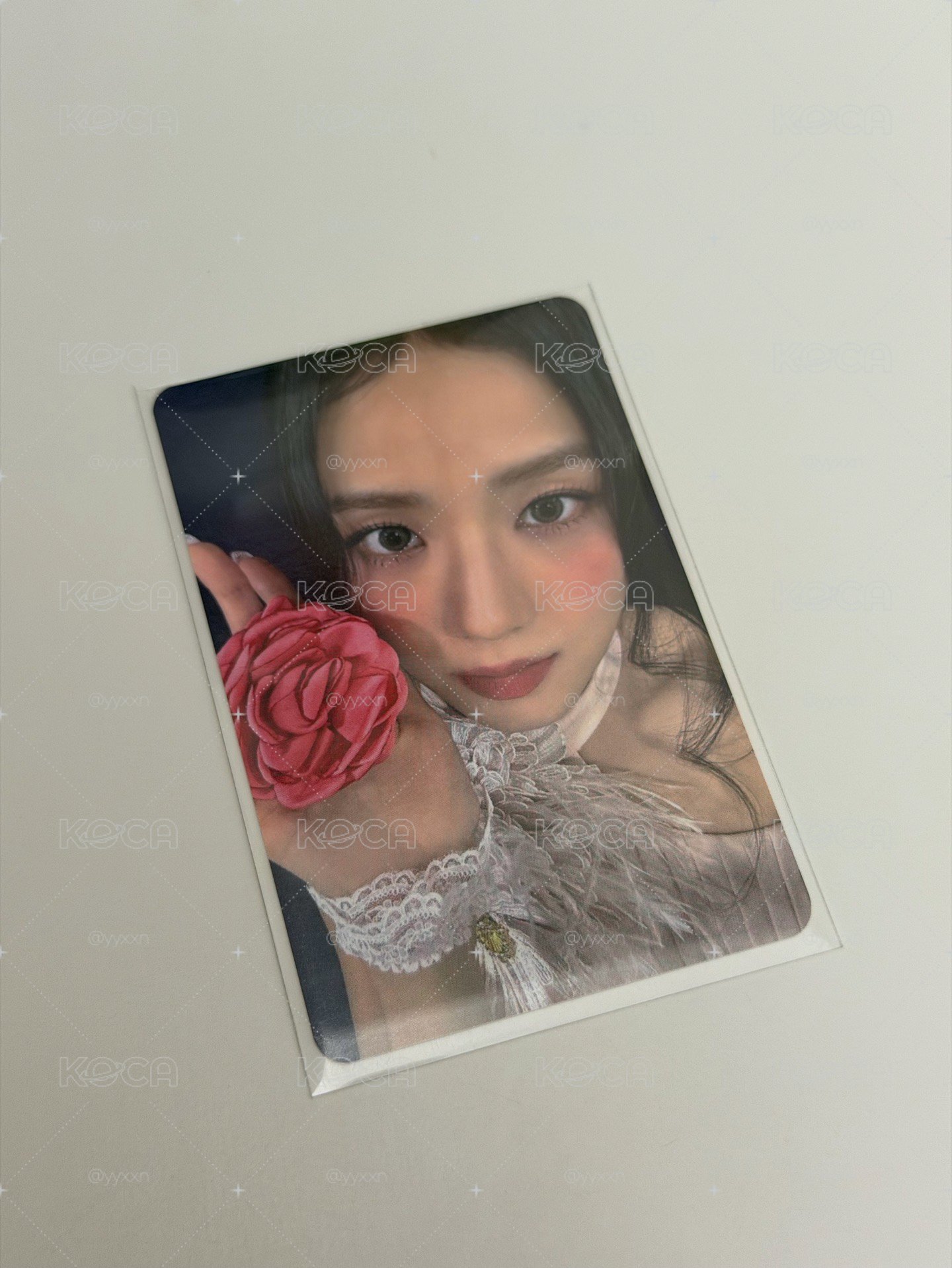 Jisoo ME K4簽售卡