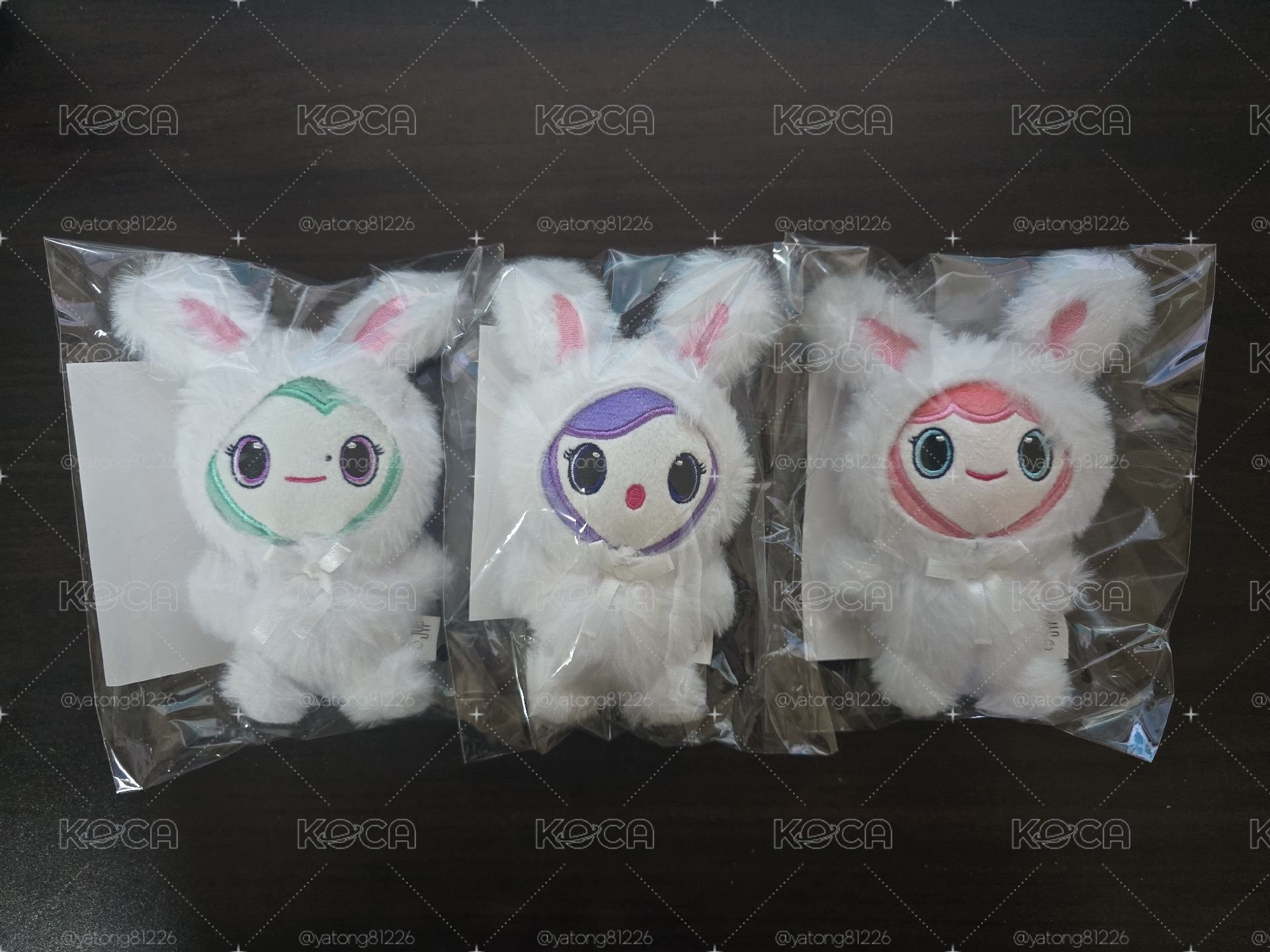 MISAMO PLAY LOVELYS BAG CHARM 兔娃