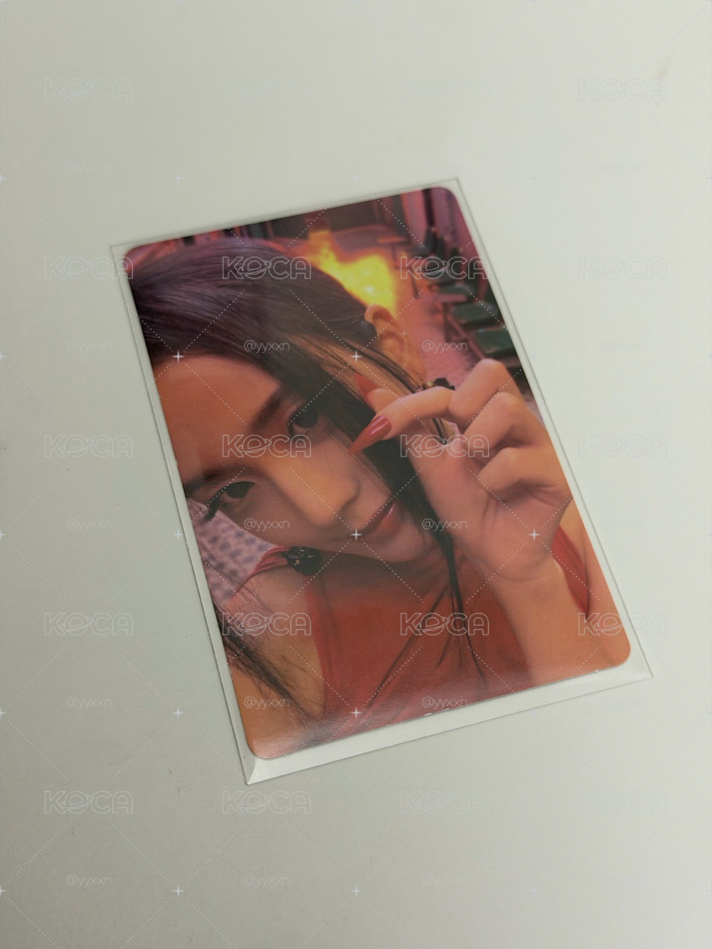 Jisoo ME專卡 比心秀