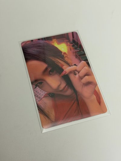 Jisoo ME專卡 比心秀