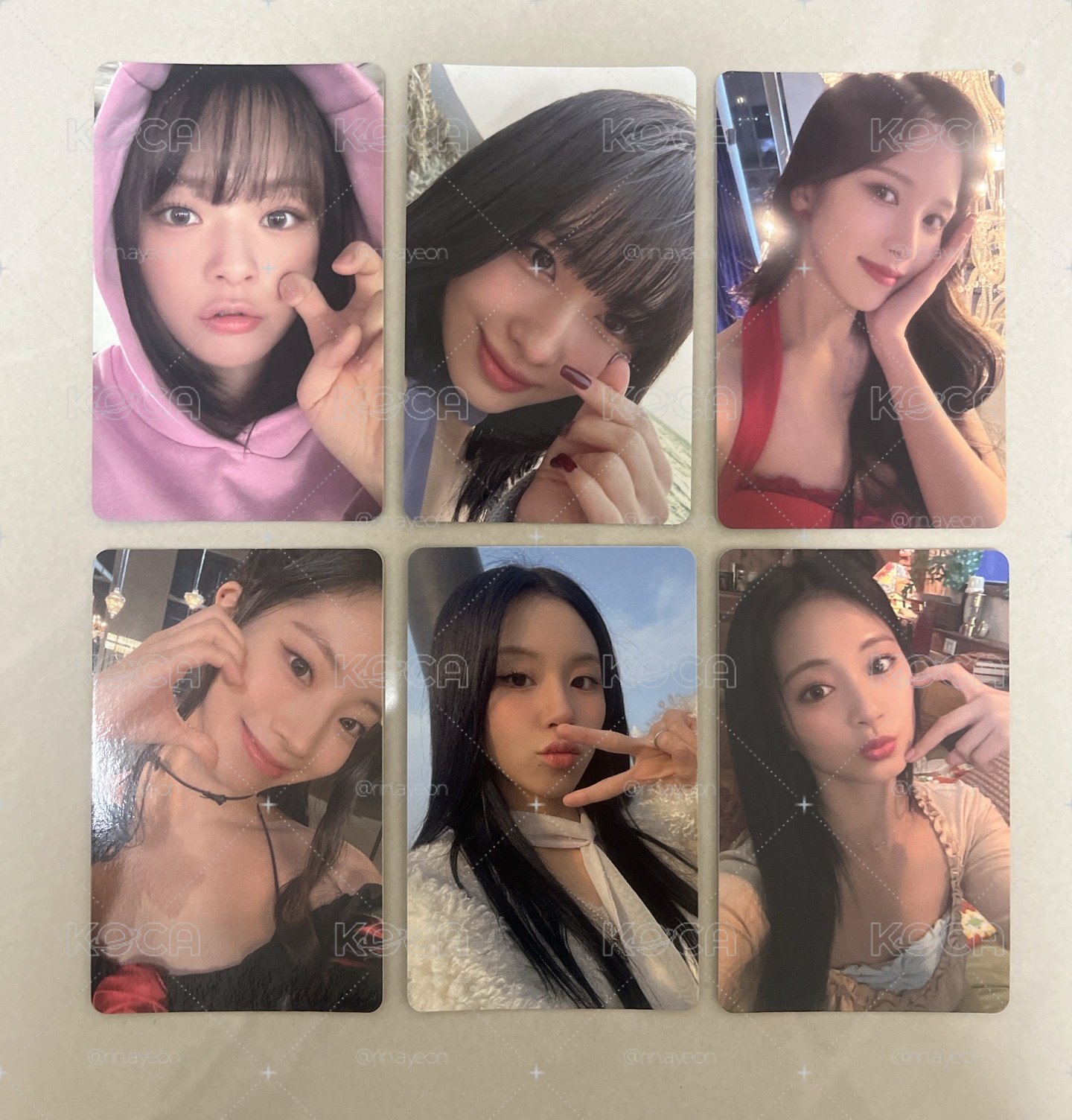 Twice 迷13 JYP特典卡