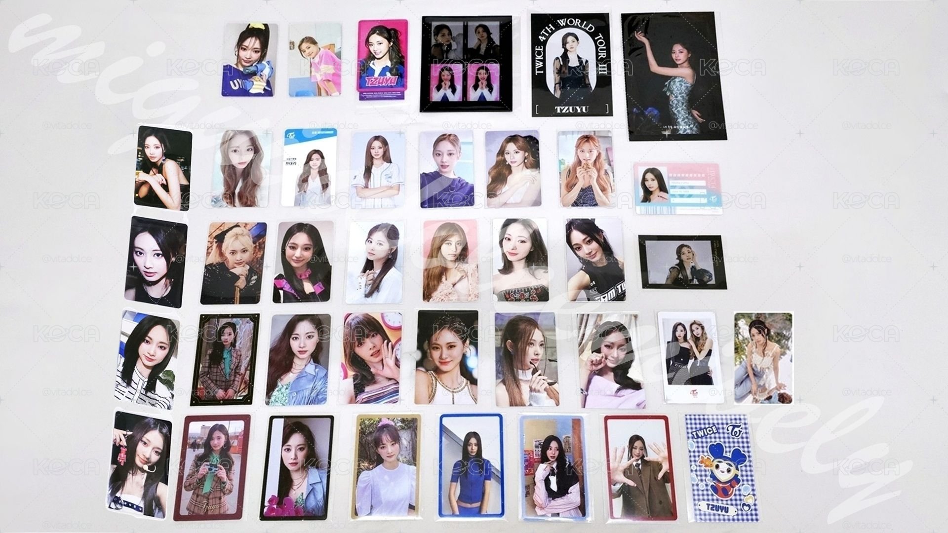 TWICE TZUYU SET 子瑜小卡周邊區 💙 編號見圖三 💕