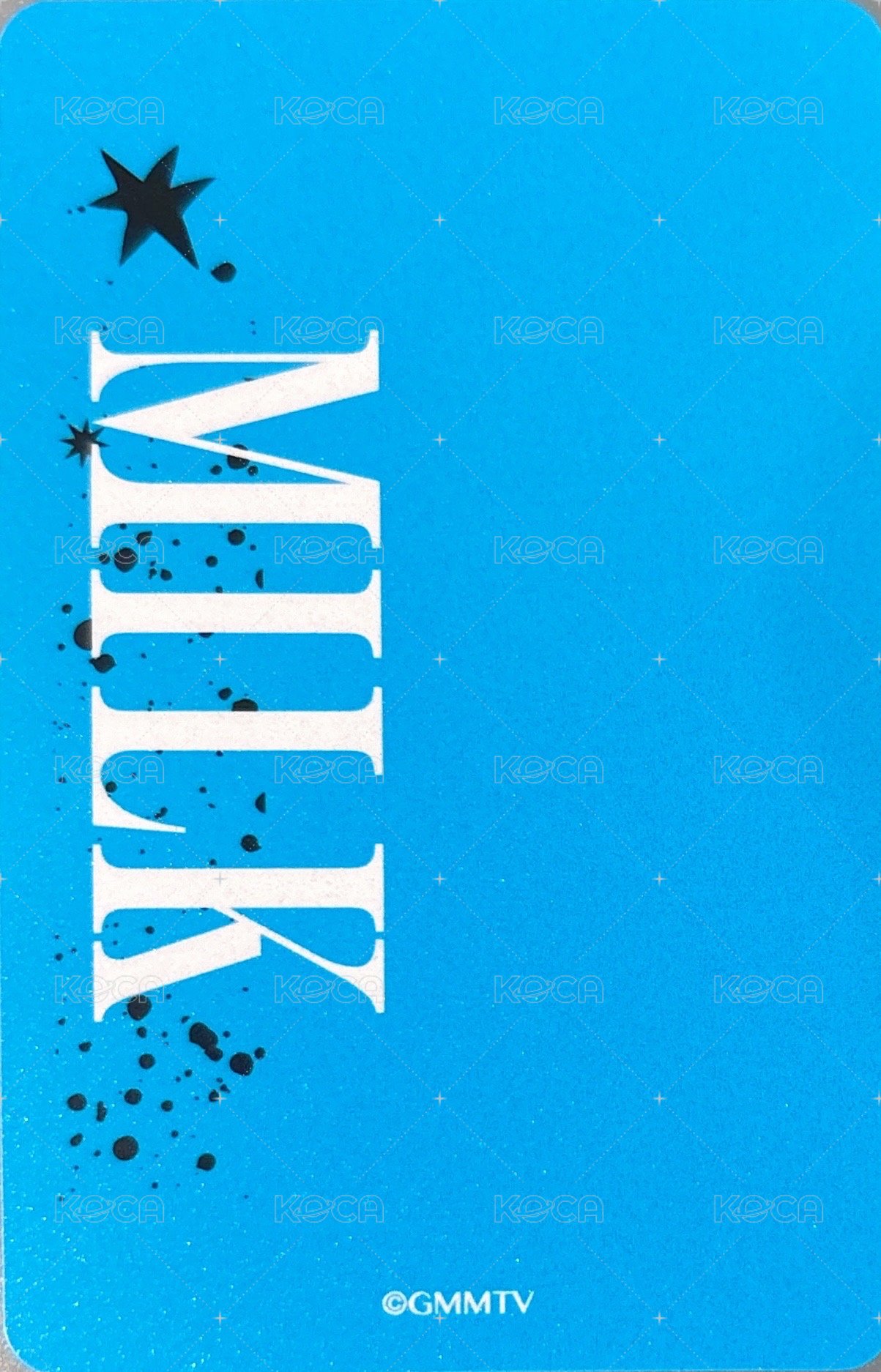25 3月書展 MILK 周邊卡  背面