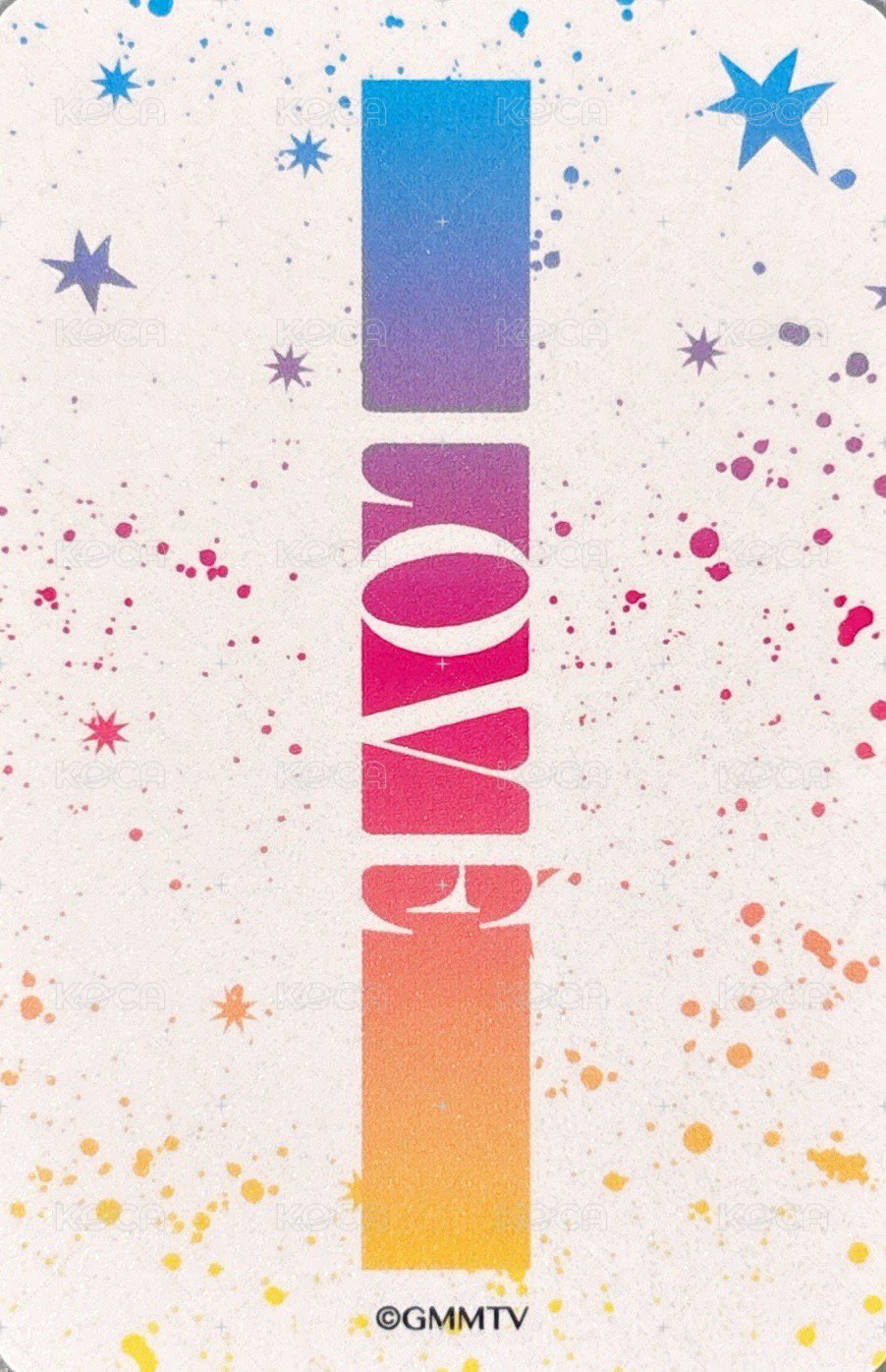 25 3月書展 LOVE 周邊卡  背面