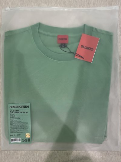 CORTIS 迷二官方周邊 馬丁海報+S/S T-Shirt_Bridge (綠）