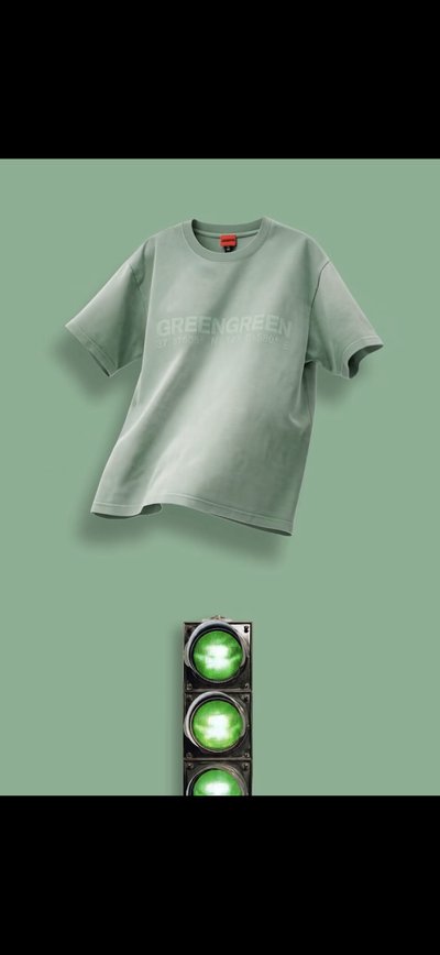 CORTIS 迷二官方周邊 馬丁海報+S/S T-Shirt_Bridge (綠）