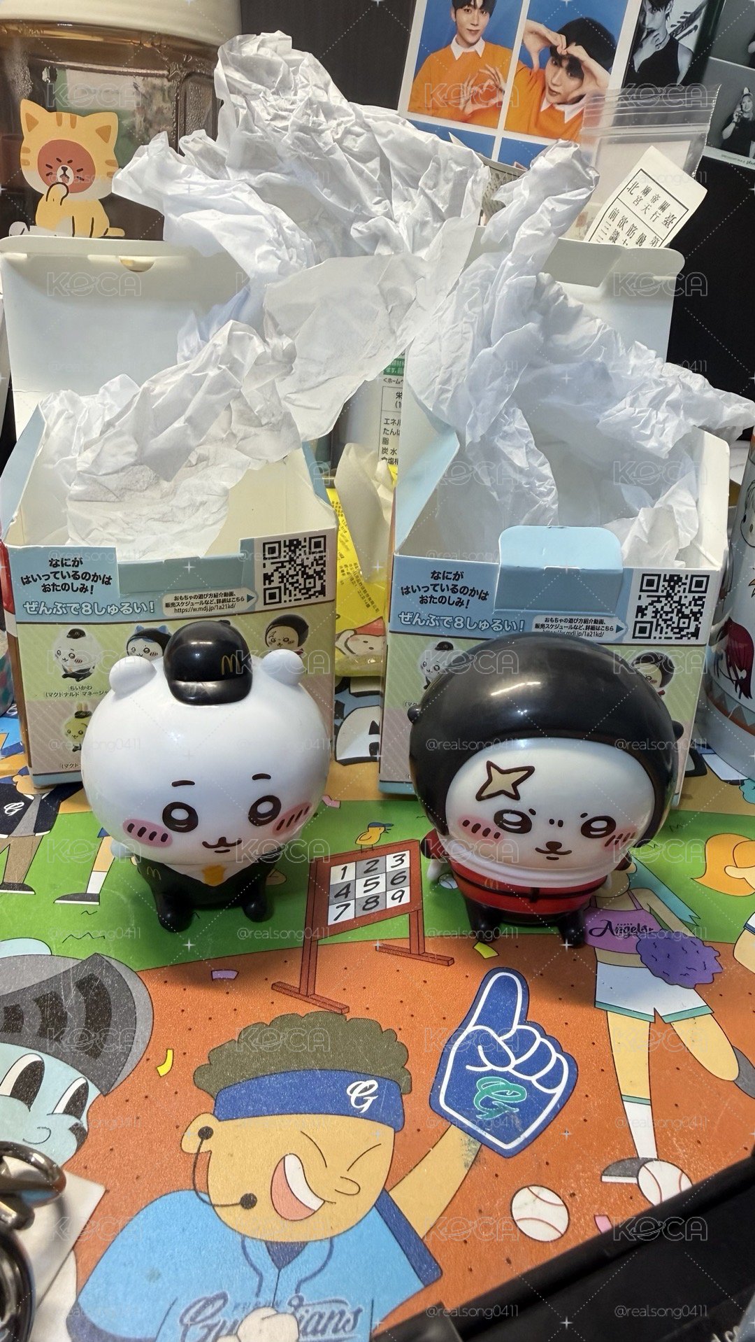 日麥聯名公仔