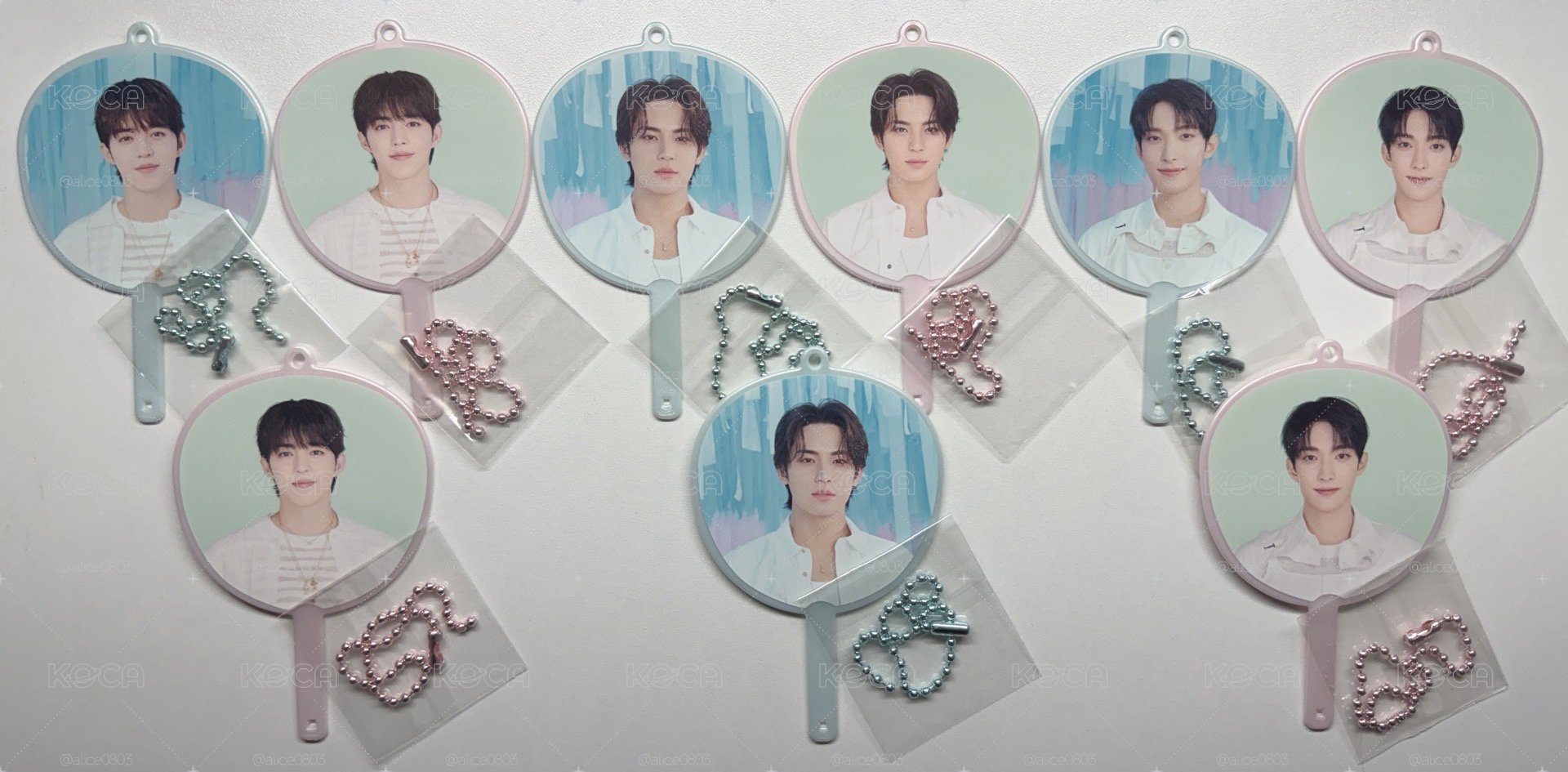 Seventeen FM飯咪 小扇 全新 現貨 僅拆檢 指定成員 扇面可選