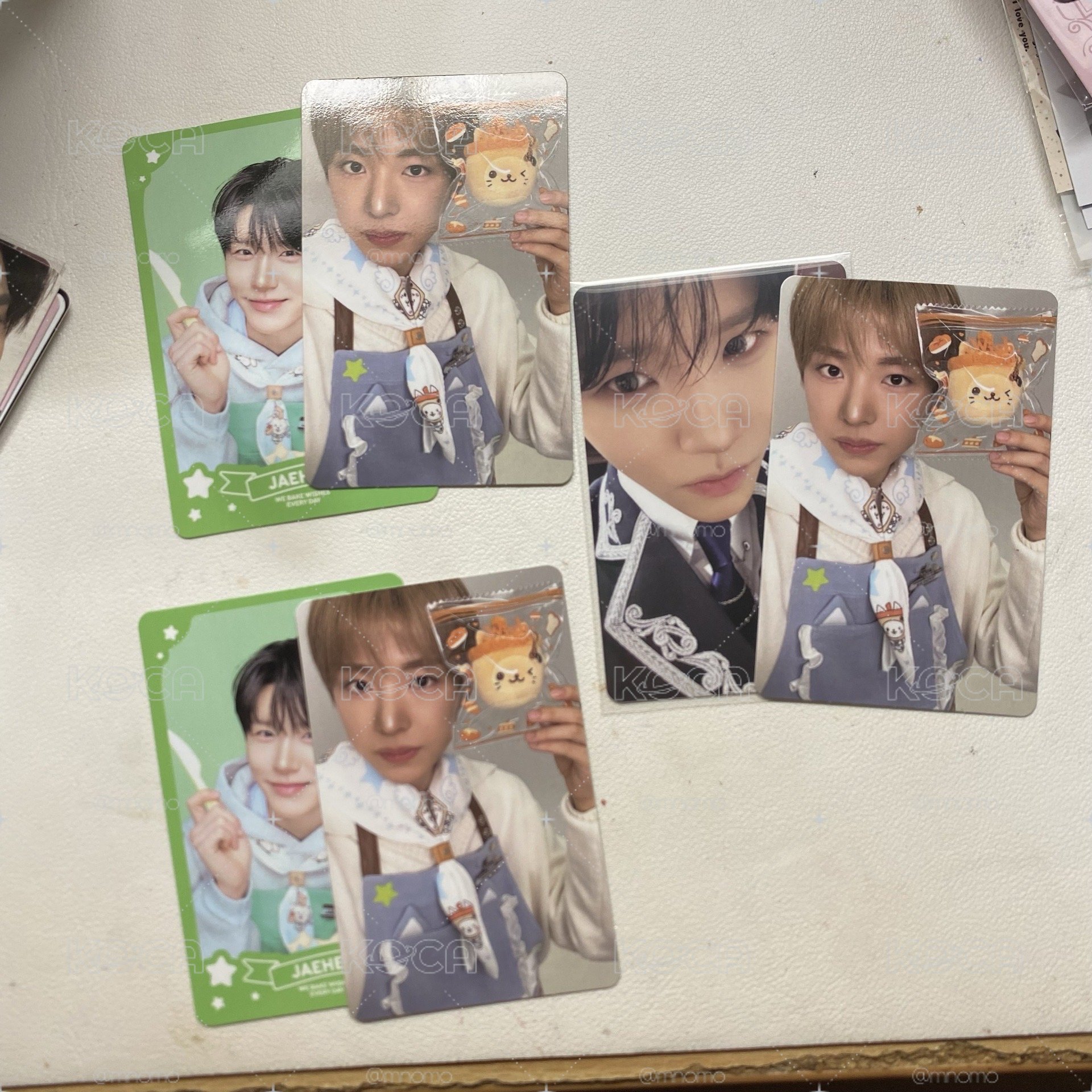 Nct wish 烘焙卡
